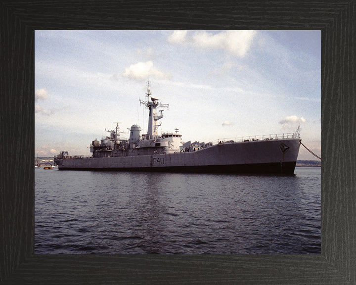 HMS Sirius F40 Royal Navy Leander class frigate Photo Print or Framed Print - Hampshire Prints