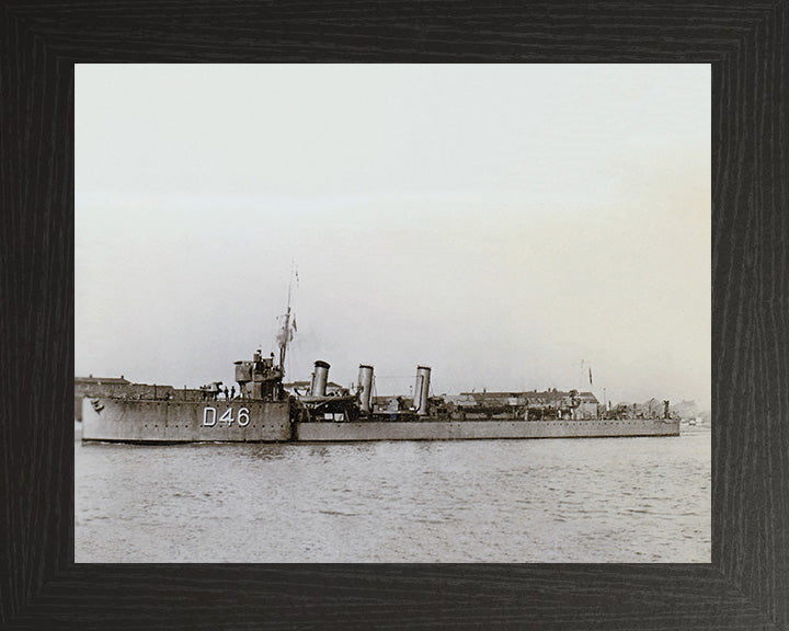 HMS Oracle 1915 Royal Navy Admiralty M class destroyer Photo Print or Framed Print - Hampshire Prints