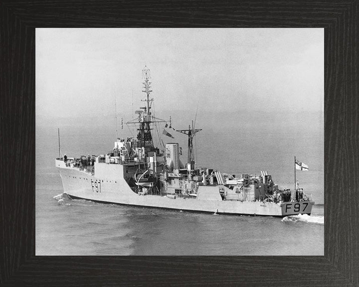 HMS Russell F97 Royal Navy Blackwood class frigate Photo Print or Framed Print - Hampshire Prints