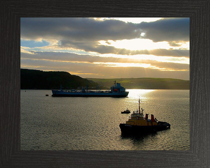 RFA Bayleaf A109 Royal Fleet Auxiliary Leaf class support tanker Photo Print or Framed Print - Hampshire Prints