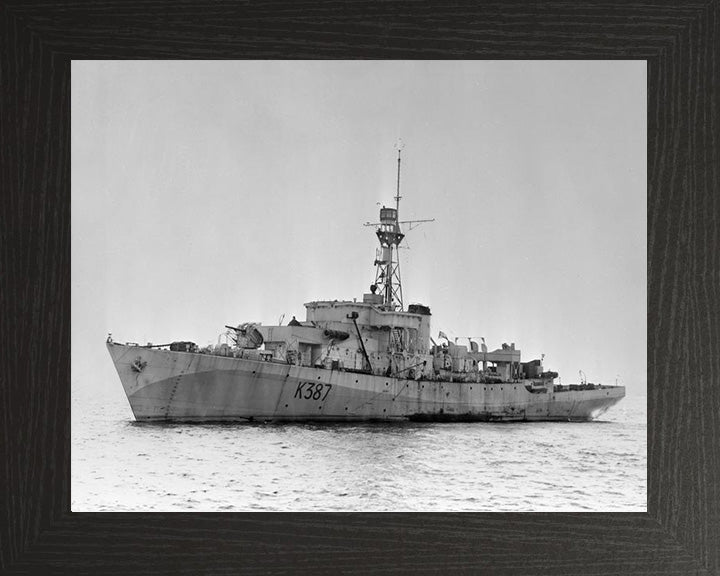 HMS Berkeley Castle K387 Royal Navy Castle class corvette Photo Print or Framed Print