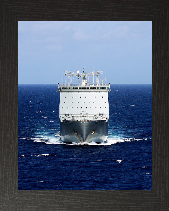 RFA Mounts Bay L3008 Royal Fleet Auxiliary Bay class auxiliary dock landing ship Photo Print or Framed Print - Hampshire Prints