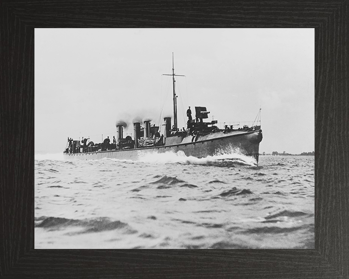 HMS Hornet Royal Navy Havock class torpedo boat Photo Print or Framed Print - Hampshire Prints