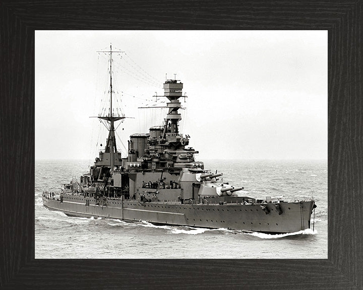 HMS Repulse (1916) | Photo Print | Framed Print | Renown Class | Battlecruiser | Royal Navy - Hampshire Prints