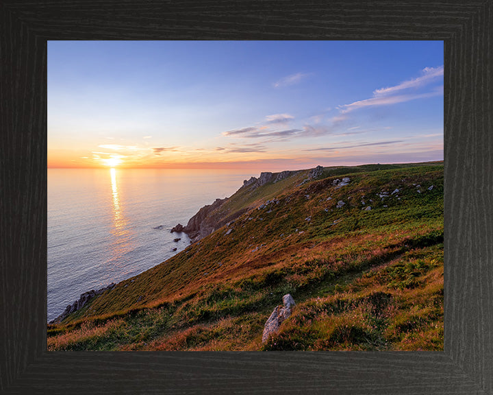 Lundy Island Devon at sunset Photo Print - Canvas - Framed Photo Print - Hampshire Prints