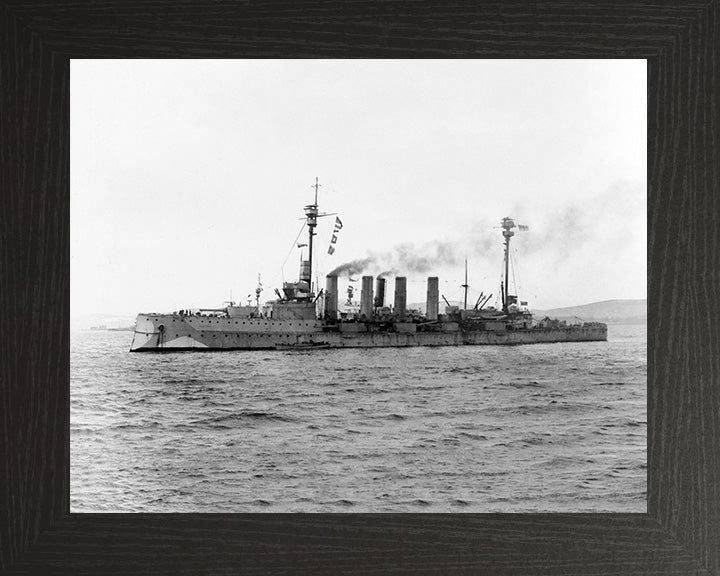 HMS Natal Royal Navy Warrior class armoured cruiser Photo Print or Framed Photo Print - Hampshire Prints