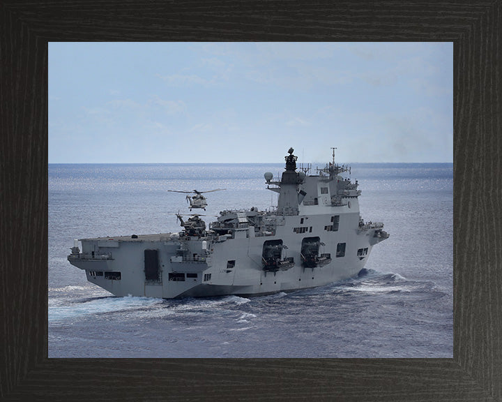 HMS Ocean L12 Royal Navy helicopter carrier Photo Print or Framed Print - Hampshire Prints