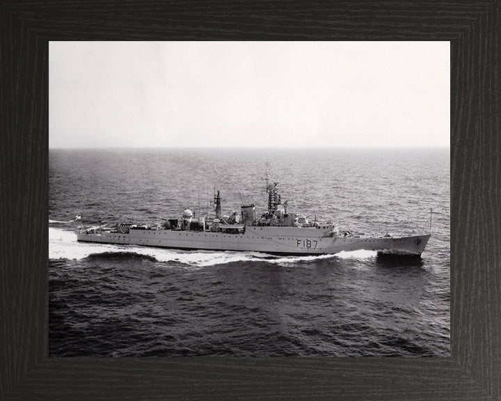 HMS Whirlwind F187 (R87) Royal Navy W class destroyer Photo Print or Framed Print - Hampshire Prints