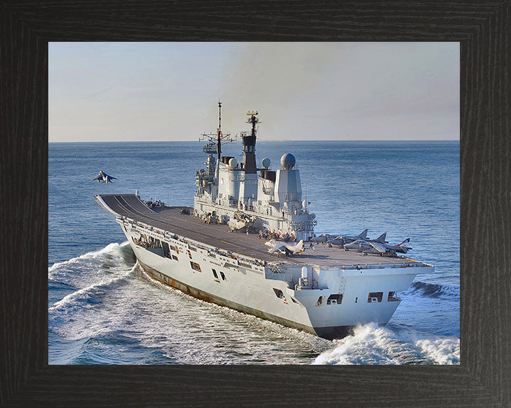 HMS Ark Royal R07 | Photo Print | Framed Print | Invincible Class | Aircraft Carrier | Royal Navy