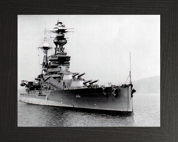 HMS Royal Oak (08) Royal Navy Revenge class battleship Photo Print or Framed Print - Hampshire Prints