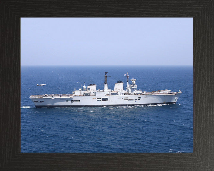 HMS Invincible R05 Royal Navy Invincible Class aircraft carrier Photo Print or Framed Print - Hampshire Prints