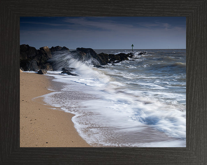 Jaywick sands beach Essex Photo Print - Canvas - Framed Photo Print - Hampshire Prints