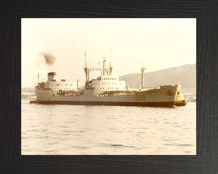 RFA Plumleaf A78 Royal Fleet Auxiliary Leaf class support tanker Photo Print or Framed Print - Hampshire Prints