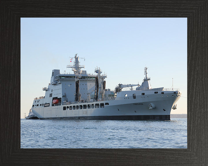 RFA Tidesurge A138 Royal Fleet Auxiliary Tide class replenishment tanker Photo Print or Framed Print - Hampshire Prints