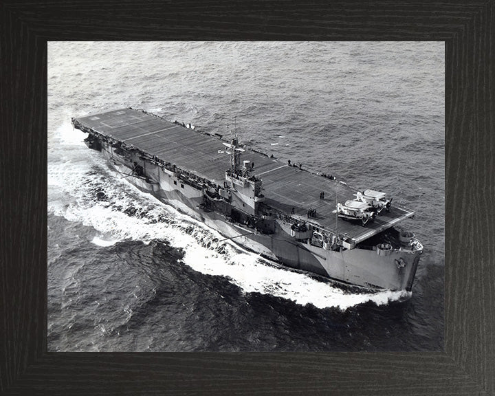 HMS Tracker D24 Royal Navy escort carrier Photo Print or Framed Print - Hampshire Prints