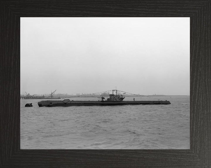HMS Shalimar P242 Royal Navy S Class Submarine Photo Print or Framed Print - Hampshire Prints