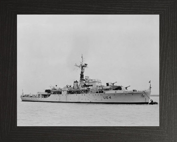 HMS Nereide U64 Royal Navy Modified Black Swan Class sloop Photo Print or Framed Print - Hampshire Prints