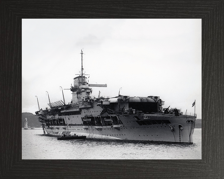 HMS Glorious (77) Royal Navy Courageous class battlecruiser Photo Print or Framed Print - Hampshire Prints