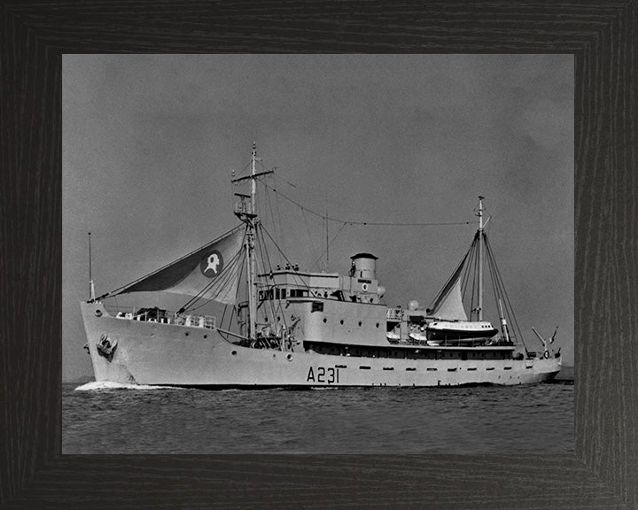 HMS Reclaim A231 Royal Navy submarine rescue vessel Photo Print or Framed Print - Hampshire Prints