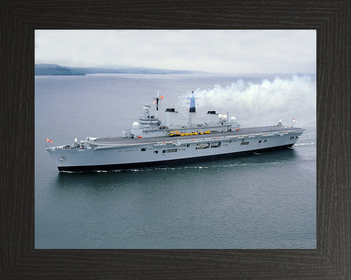 HMS Invincible R05 Royal Navy Invincible Class aircraft carrier Photo Print or Framed Print - Hampshire Prints