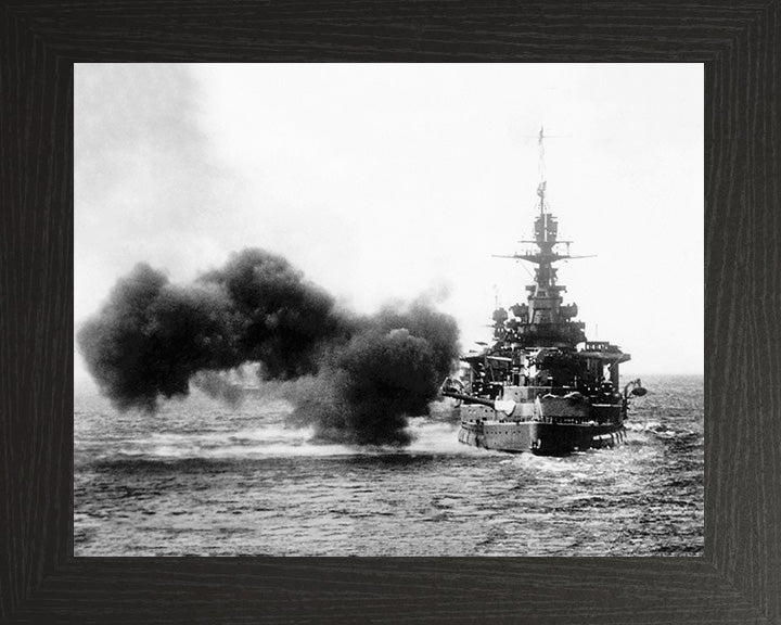 HMS Renown (1916) Royal Navy Renown class battlecruiser Photo Print or Framed Print - Hampshire Prints