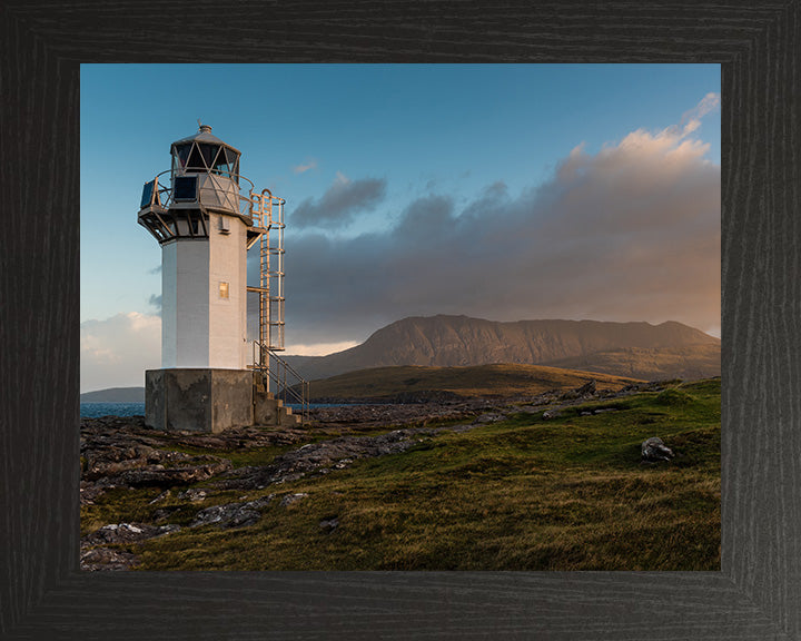 Rhue Lighthouse Ullapool Scotland Photo Print - Canvas - Framed Photo Print - Hampshire Prints