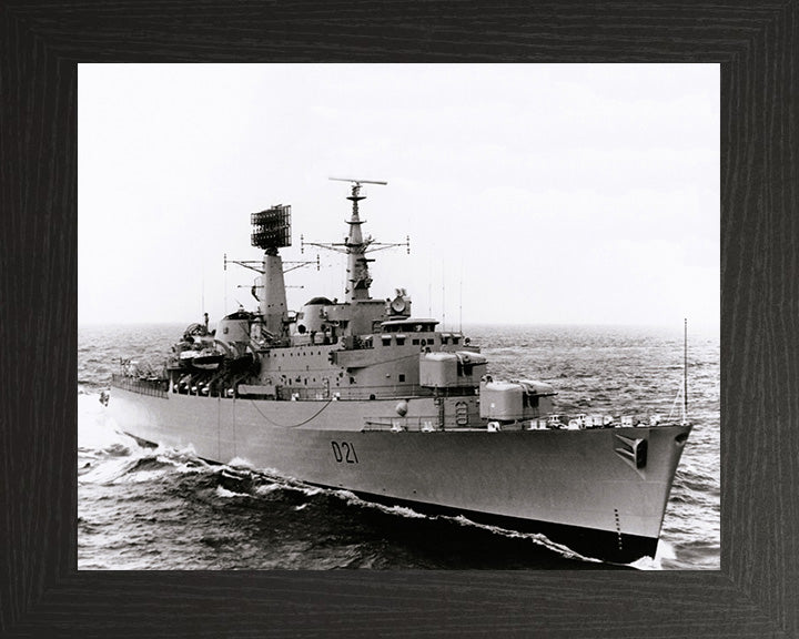 HMS Norfolk D21 Royal Navy County class destroyer Photo Print or Framed Photo Print - Hampshire Prints