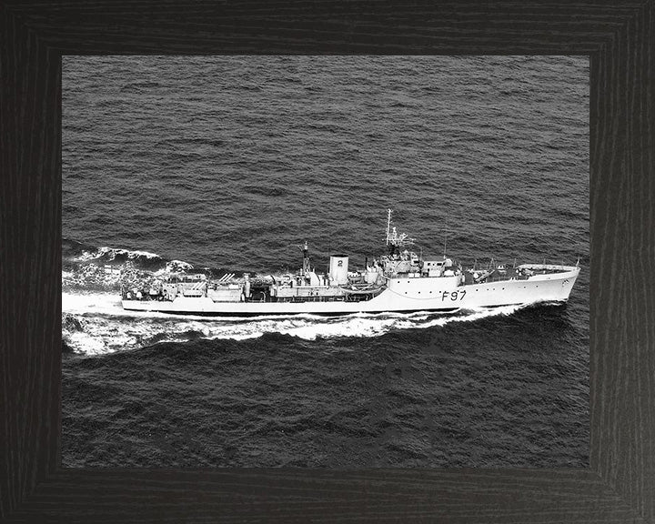 HMS Russell F97 Royal Navy Blackwood class frigate Photo Print or Framed Print - Hampshire Prints