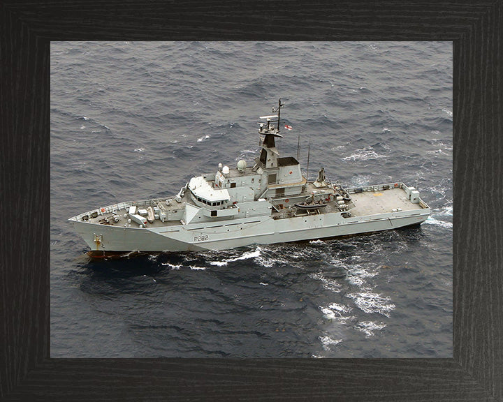 HMS Severn P282 Royal Navy River class offshore patrol vessel Photo Print or Framed Print - Hampshire Prints