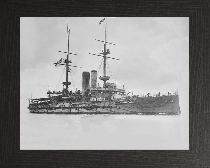 HMS Glory (1899) Royal Navy pre dreadnought Photo Print or Framed Print - Hampshire Prints