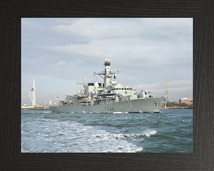 HMS Iron Duke F234 Royal Navy Type 23 frigate Photo Print or Framed Print - Hampshire Prints