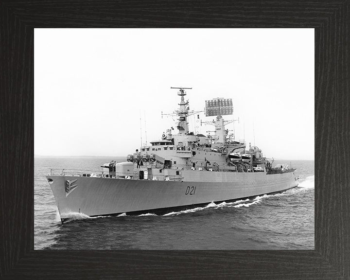 HMS Norfolk D21 Royal Navy County class destroyer Photo Print or Framed Photo Print - Hampshire Prints