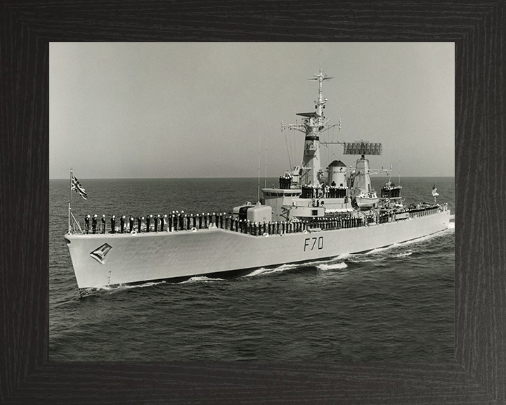 HMS Apollo F70 Royal Navy Leander class Frigate Photo Print or Framed Print - Hampshire Prints