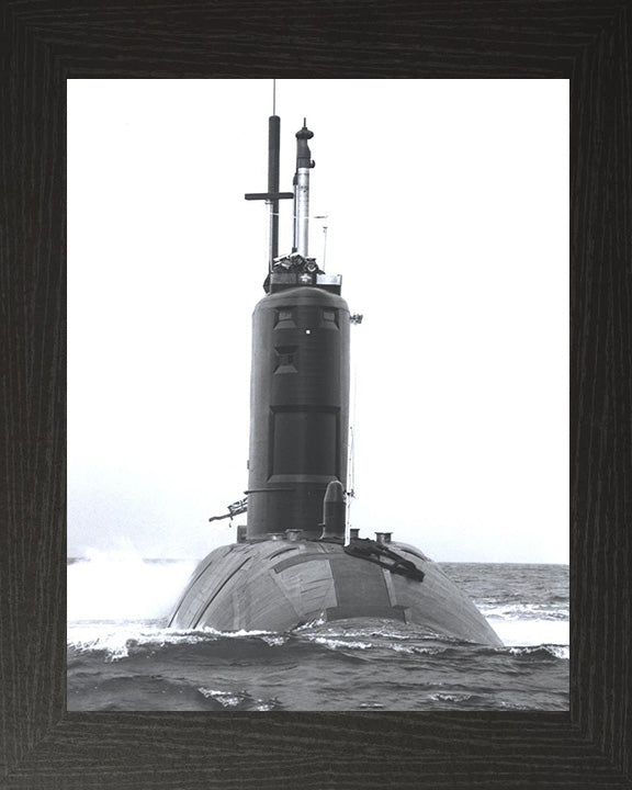 HMS Spartan S105 Royal Navy Swiftsure class Submarine Photo Print or Framed Print - Hampshire Prints