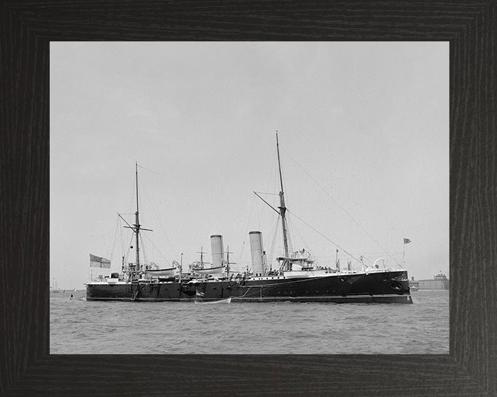 HMS Magicienne 1890 Royal Navy Marathon class Cruiser Photo Print or Framed Print - Hampshire Prints