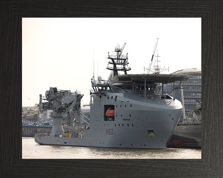 RFA Proteus K60 Royal Fleet Auxiliary ship Photo Print or Framed Print - Hampshire Prints