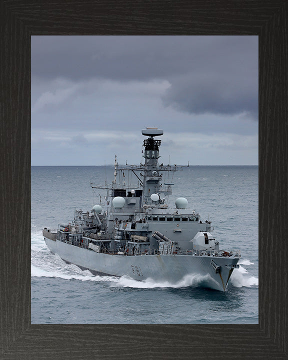 HMS Sutherland F81 Royal Navy type 23 Frigate Photo Print or Framed Print - Hampshire Prints