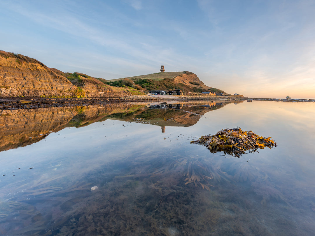 Kimmeridge Bay Dorset Reflections Photo Print - Canvas - Framed Photo Print - Hampshire Prints