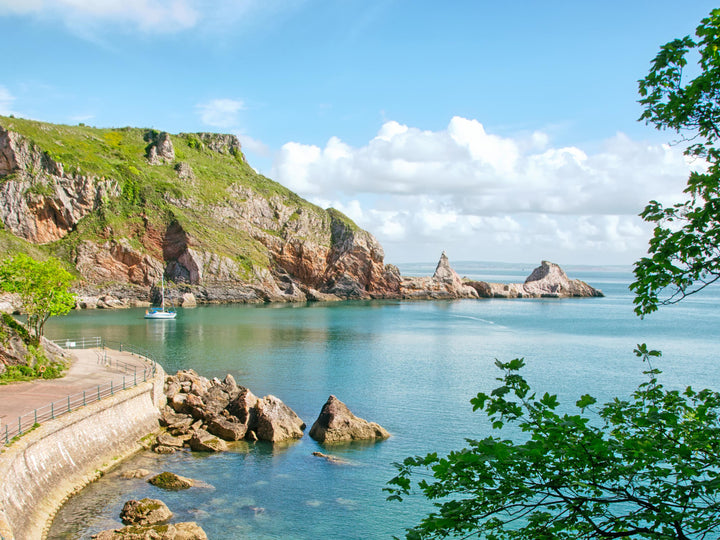 Anstey's Cove Torquay Devon Photo Print - Canvas - Framed Photo Print - Hampshire Prints