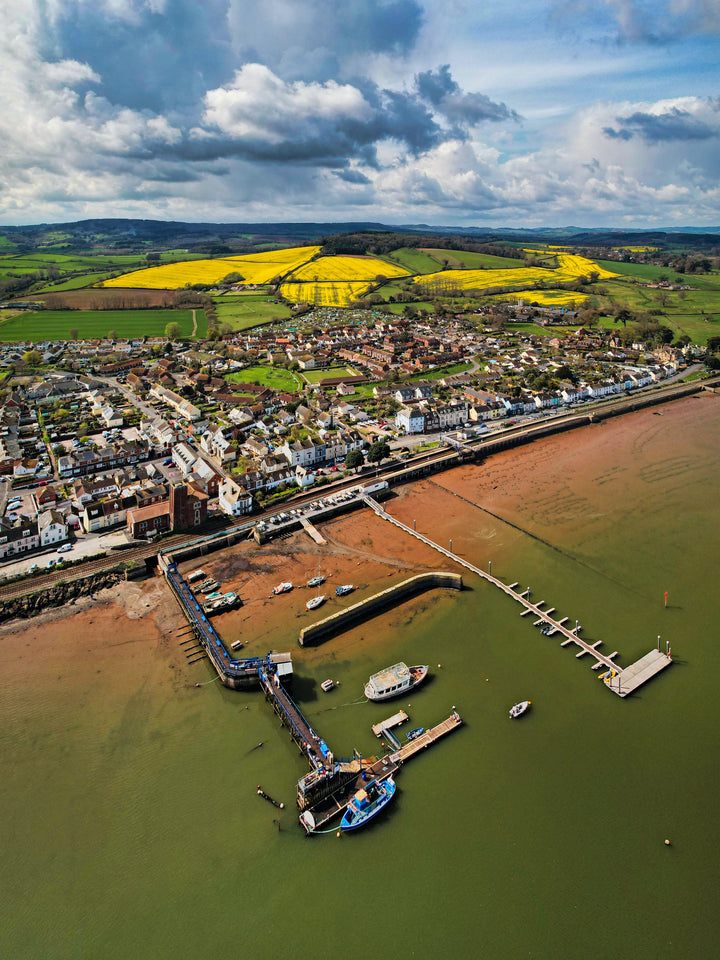 Exe Estuary and Starcross Devon Photo Print - Canvas - Framed Photo Print - Hampshire Prints