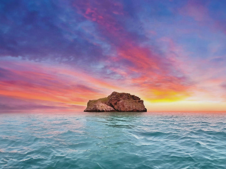 The Orestone Rock Devon at sunset Photo Print - Canvas - Framed Photo Print - Hampshire Prints