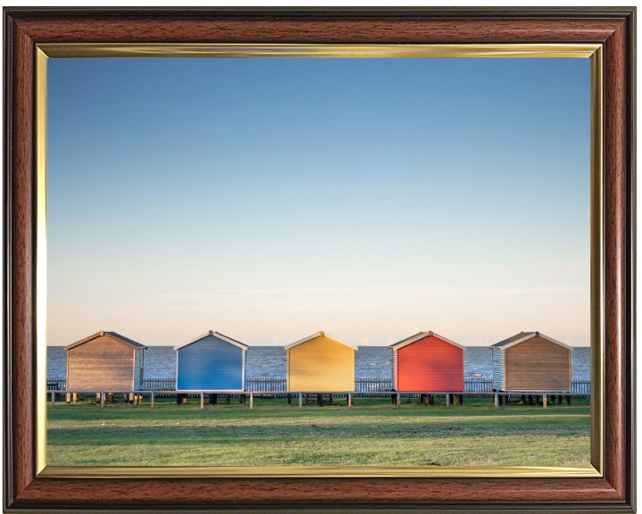 beach huts isle of Sheppey Kent Photo Print - Canvas - Framed Photo Print - Hampshire Prints