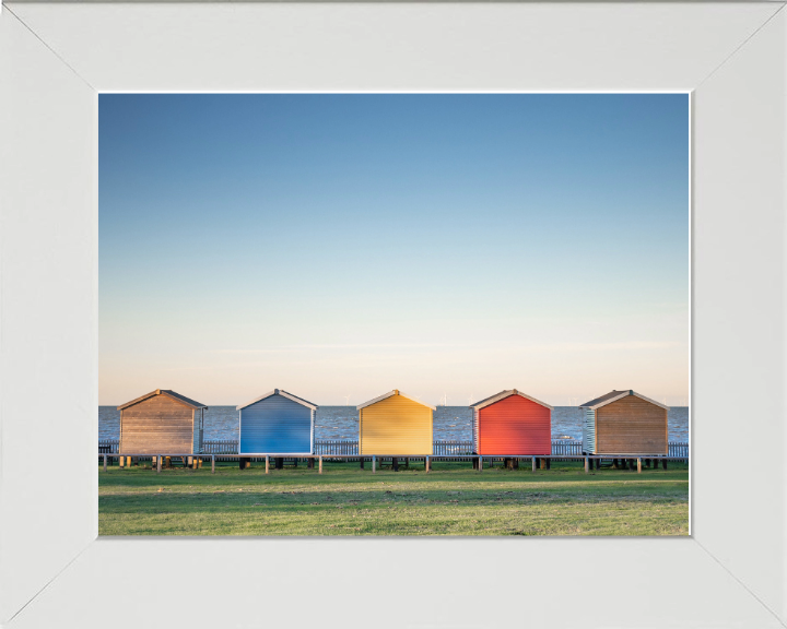 beach huts isle of Sheppey Kent Photo Print - Canvas - Framed Photo Print - Hampshire Prints