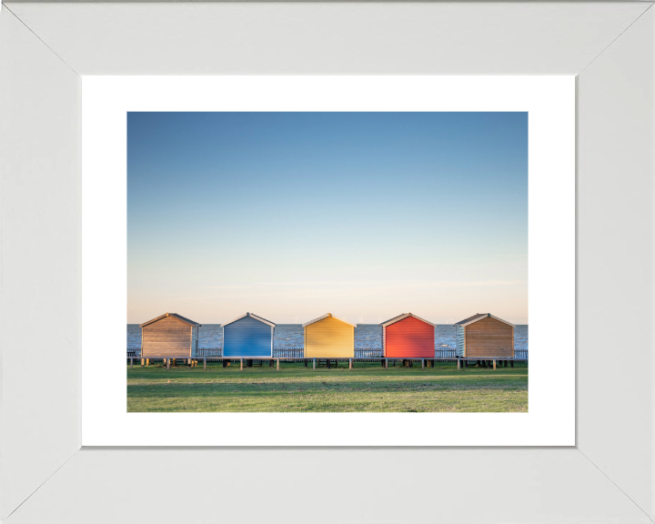 beach huts isle of Sheppey Kent Photo Print - Canvas - Framed Photo Print - Hampshire Prints