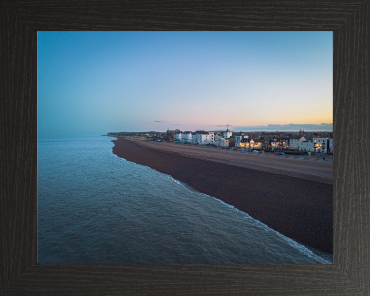 Deal beach Kent from above Photo Print - Canvas - Framed Photo Print - Hampshire Prints