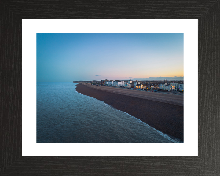 Deal beach Kent from above Photo Print - Canvas - Framed Photo Print - Hampshire Prints