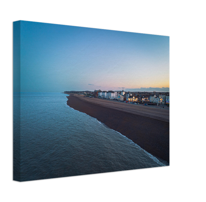 Deal beach Kent from above Photo Print - Canvas - Framed Photo Print - Hampshire Prints