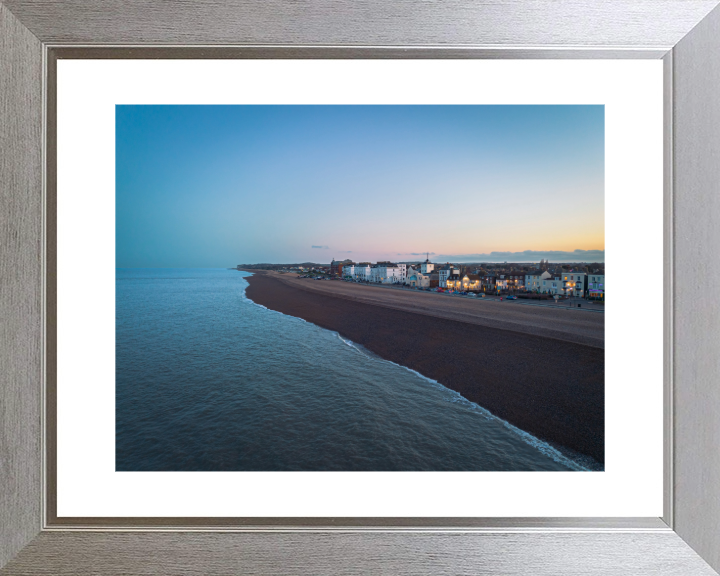 Deal beach Kent from above Photo Print - Canvas - Framed Photo Print - Hampshire Prints