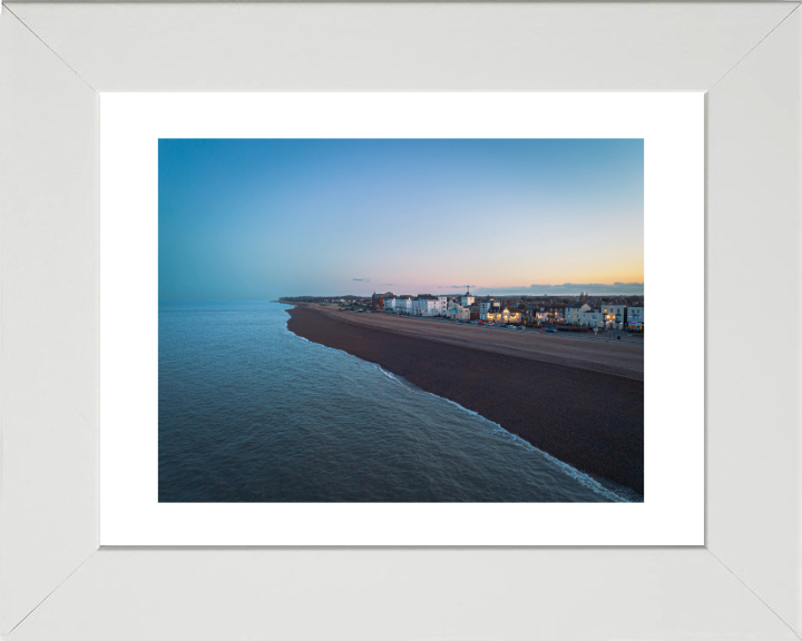 Deal beach Kent from above Photo Print - Canvas - Framed Photo Print - Hampshire Prints