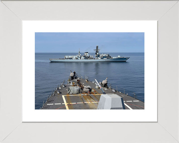 HMS Westminster F237 Royal Navy Type 23 frigate Photo Print or Framed Print - Hampshire Prints